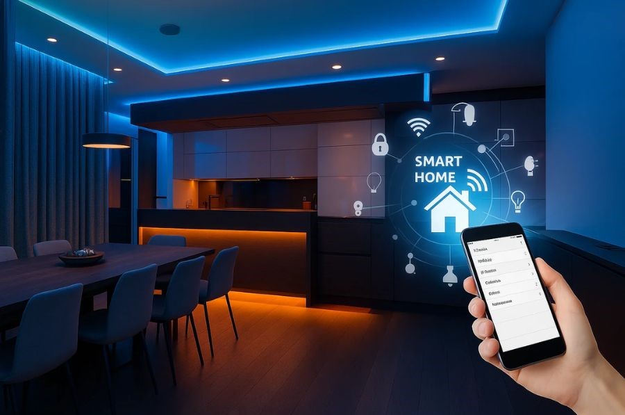 Đèn LED âm trần thông minh Rạng Đông AT16.BLE ứng dụng công nghệ Bluetooth