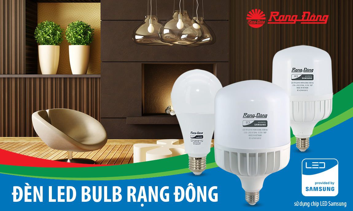 Lắp đặt đèn LED Rạng Đông 5W phù hợp với không gian chiếu sáng nào?
