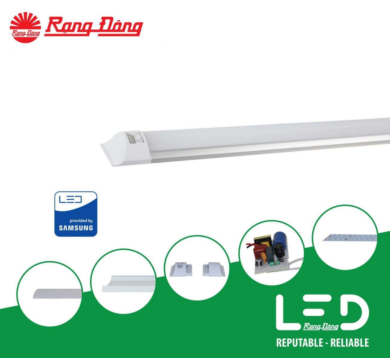 Đèn led Rạng Đông mang đến sự an toàn và hiệu quả tiết kiệm điện