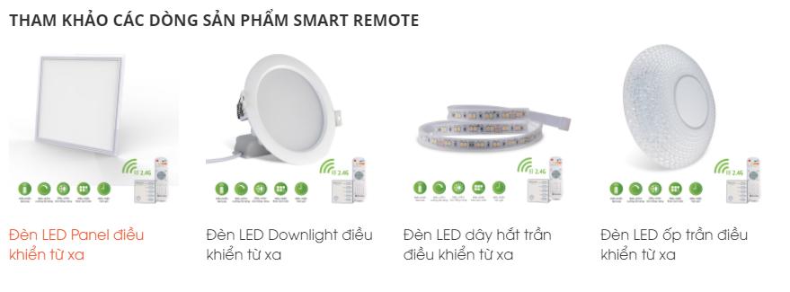 Các dòng smarthome remote rạng đông