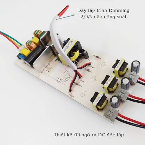 Bộ nguồn Dimmable cao cấp có thể thay đổi màu ánh sáng