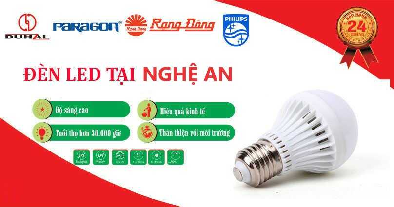Đại lý phân phối đèn Led uy tín tại Nghệ An
