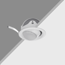 SOLAR Series | Đèn LED âm trần chỉnh hướng chiếu DN102B SL5 Trim Có viền