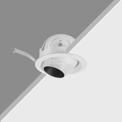 SOLAR Series | Đèn LED âm trần chỉnh hướng chiếu DN102B SL4 Trim Có viền