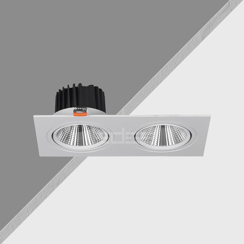 Đèn LED âm trần chỉnh hướng chiếu GD465B-2 1 Đèn LED âm trần chỉnh hướng chiếu GD465B-2