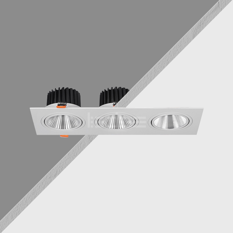 Đèn LED âm trần chỉnh hướng chiếu GD465B-3 1 Đèn LED âm trần chỉnh hướng chiếu GD465B-3