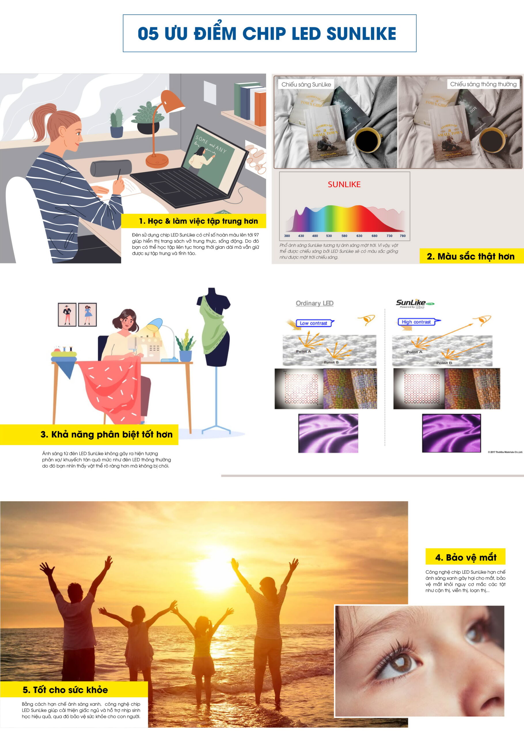 Đèn LED Bàn Học 6W RD-RL-38.PLUS Cảm Ứng