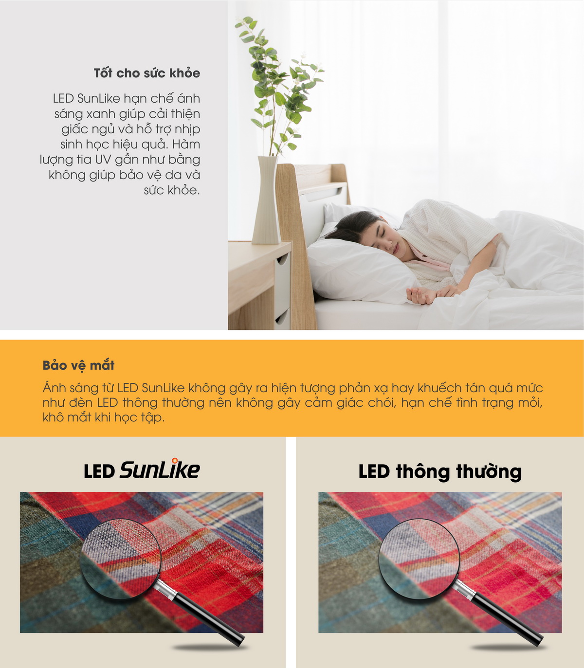 Đèn LED Bàn Học Cảm Ứng 8W RD-RL-60