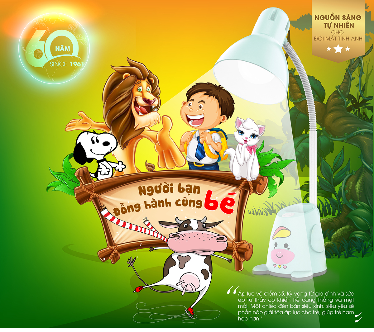 Đèn LED Bàn Học 5W RD-RL-24.V2 Chống Cận