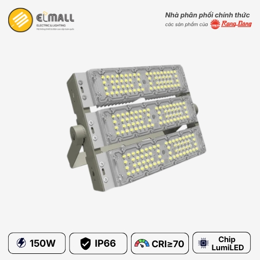 đèn pha led cp07 150w rạng đông