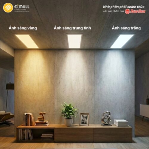3 mức nhiệt độ màu đèn panel P07 300x1200/35W.PLUS