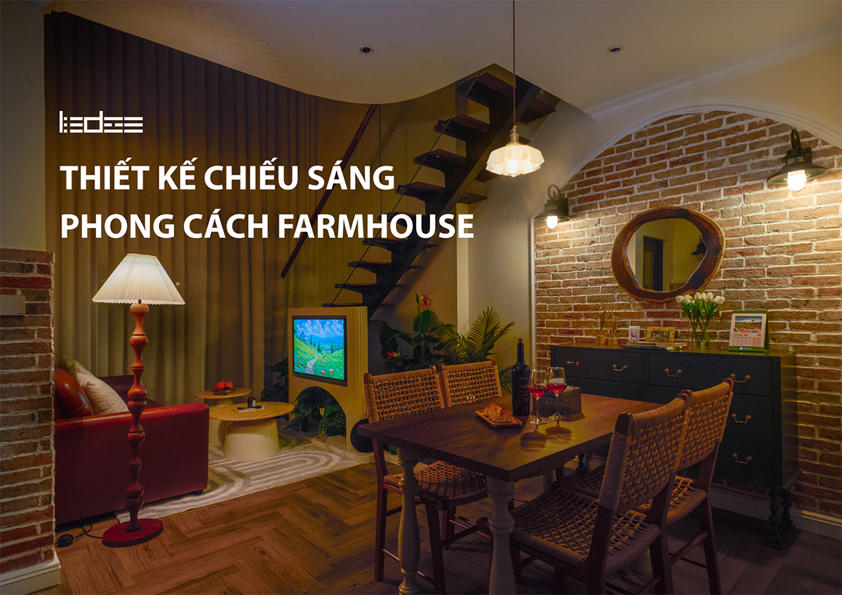 Chiếu sáng kiến trúc Farmhouse 2025 | Tinh tế, ấm áp và gần gũi thiên nhiên 1 farmhouse 1
