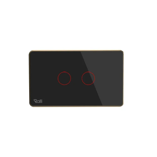Công tắc cắm ứng Rạng Đông ctcu BLE cn 02T 2 nút bấm