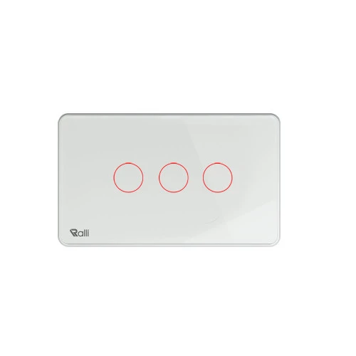 Công tắc cắm ứng Rạng Đông ctcu BLE cn 03T 3 nút bấm