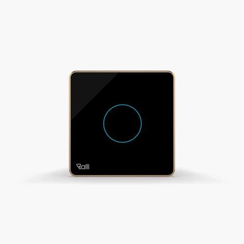 Công tắc cắm ứng Rạng Đông ctcu WF v 01T Wi-Fi màu đen