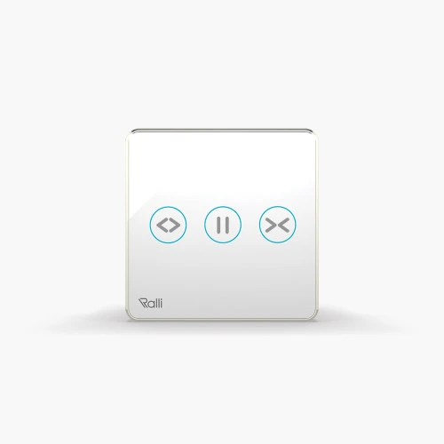 Công tắc cắm ứng rèm Rạng Đông ctcu BLE v remt màu trắng