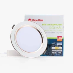 Đèn LED âm trần đổi màu Rạng Đông AT10 DM 110 12W có hộp 1