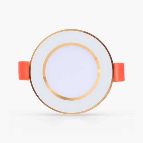 Đèn LED âm trần đổi màu Rạng Đông AT10 DM 110 9W vien vang 2