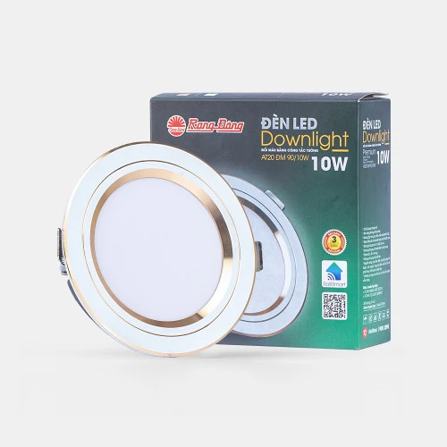 Đèn LED âm trần đổi màu Rạng Đông AT20 DM 90 10W có hộp