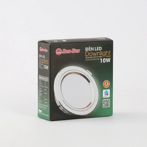 Đèn LED âm trần đổi màu Rạng Đông AT20 DM 90 10W hop đèn