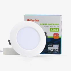 Đèn LED âm trần downlight Rạng Đông AT04 90 5W có hộp