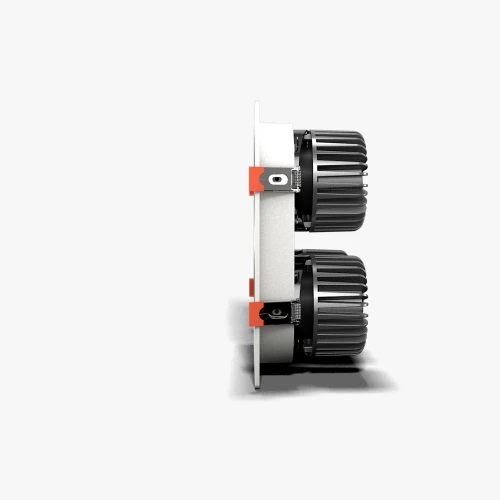 Đèn LED âm trần Rạng Đông AT25 160×160 10WX4 Plus mặt ngang 1