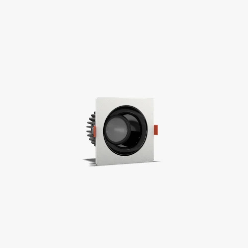 Đèn LED âm trần Rạng Đông AT25 80×80 10WX1 Plus góc nghieng 2