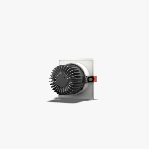 Đèn LED âm trần Rạng Đông AT25 80×80 10WX1 Plus mặt sau 2