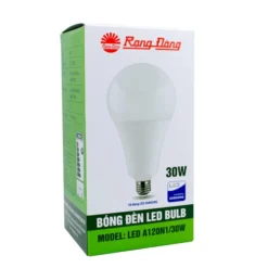 Đèn LED bulb tròn 30W A120N1 có hộp