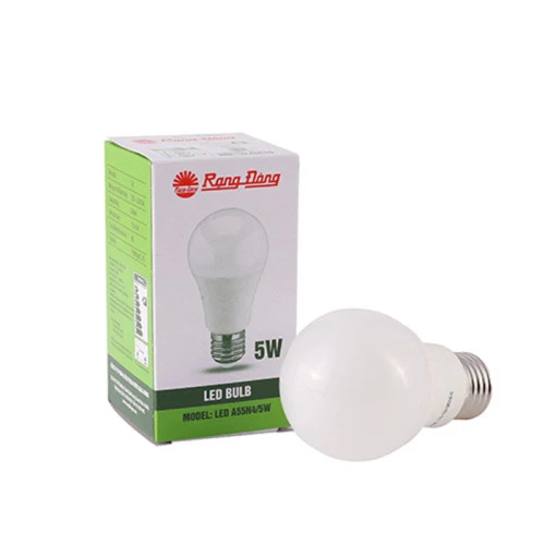 Đèn LED bulb tròn 5W A55N4 có hộp 2