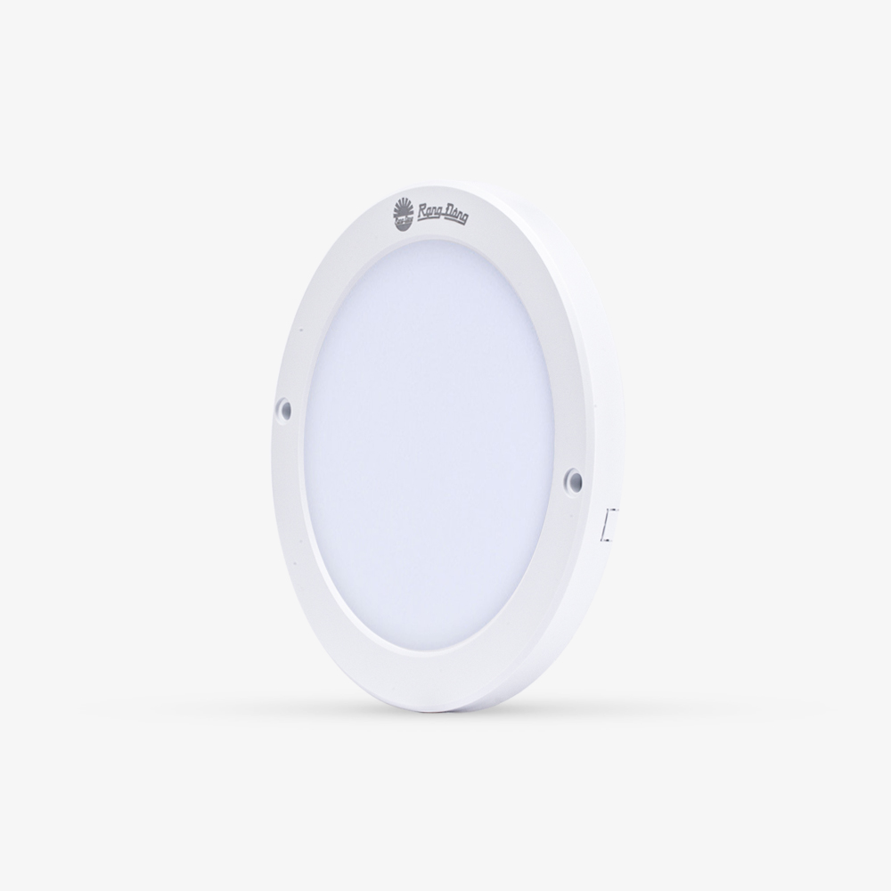 Đèn LED ốp trần tròn 220 18W LN11 mặt nghiêng 2