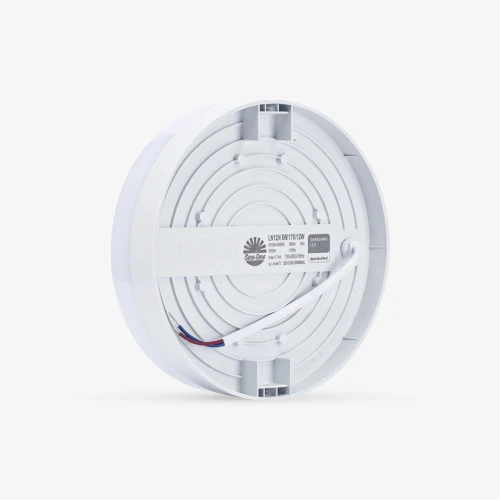Đèn LED ốp trần tròn đổi màu 170 12W LN12 DM đế nhôm mặt sau 1