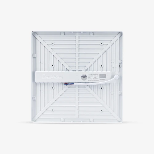 Đèn LED ốp trần vuông đổi màu đế nhôm 22W LN12 DM 220×220 mặt sau 1