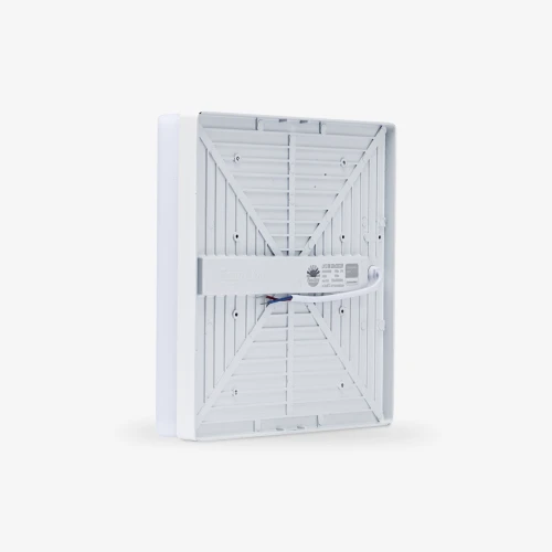Đèn LED ốp trần vuông đổi màu đế nhôm 22W LN12 DM 220×220 mặt sau 2
