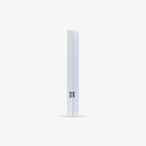Đèn LED ốp trần vuông đổi màu đế nhôm 30W LN12 DM 300×300 góc nghieng 2