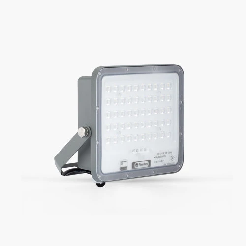 Đèn LED pha năng lượng mặt trời Rạng Đông CP02 sl RF 40W góc nghieng 1