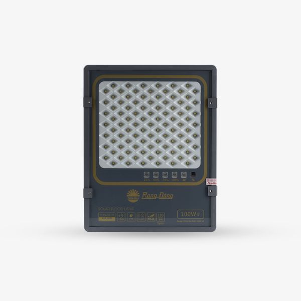 Đèn LED pha năng lượng mặt trời Rạng Đông CP03 sl RAD 100W V2 mặt trước 1