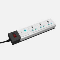 Ổ cắm Wi-Fi 3M Rạng Đông OC02 WF 3C 3M 10A mặt trước 2
