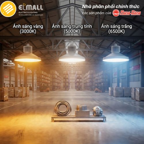 nhiệt độ màu đèn d hb01l 50w